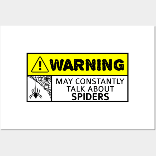 funny spider lover Posters and Art